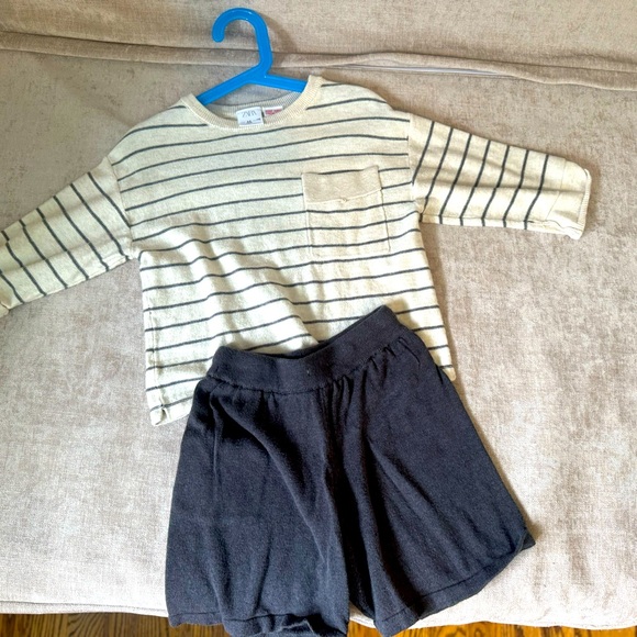 Zara Kids knit set 5-6 Y - Picture 3 of 3